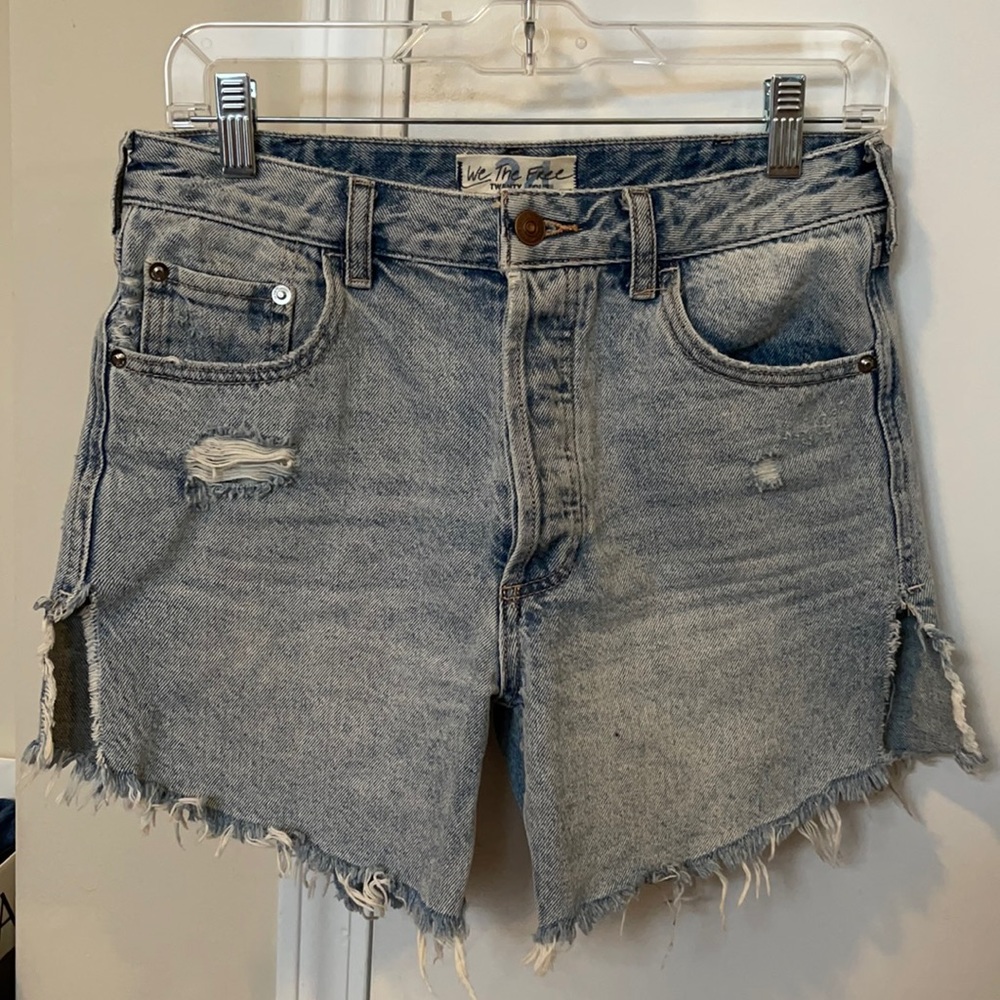 Free People Baggy Tomboy Short denim/jean shorts